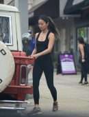 Jamie Chung in Workout Outfit in Los Angeles