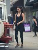 Jamie Chung in Workout Outfit in Los Angeles