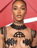 Jourdan Dunn in a See-Through Dress at Fashion Awards 2022 in London
