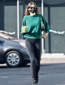 Kaia Gerber in Leggings, Heading to Workout in Los Angeles