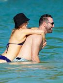 Kate Upton Booty in Bikini at a Beach in St Barts