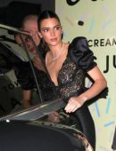 Kendall Jenner Cleavage, Out in West Hollywood