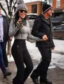 Lauren Sanchez Leaving the Paradise Bakery and Cafe in Aspen