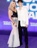 Loren Gray in a Long See-Through Skirt at 2022 People’s Choice Awards in Santa Monica