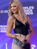 Loren Gray in a Long See-Through Skirt at 2022 People’s Choice Awards in Santa Monica