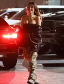Madison Beer Cleavage at Sunset Night Club in West Hollywood