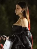 Madison Beer Cleavage at Sunset Night Club in West Hollywood