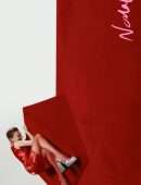 Milly Alcock Leggy and Cleavage in Nodaleto Campaign 2022