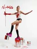 Milly Alcock Leggy and Cleavage in Nodaleto Campaign 2022