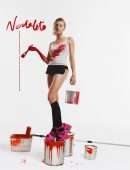 Milly Alcock Leggy and Cleavage in Nodaleto Campaign 2022