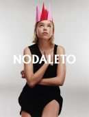 Milly Alcock Leggy and Cleavage in Nodaleto Campaign 2022