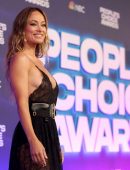 Olivia Wilde Pokies in See-through at 2022 People’s Choice Awards in Santa Monica