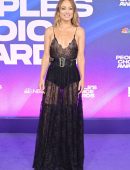 Olivia Wilde Pokies in See-through at 2022 People’s Choice Awards in Santa Monica