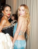 Rita Ora Cleavage at ”Forces For Change” Event in London