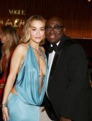Rita Ora Cleavage at ”Forces For Change” Event in London