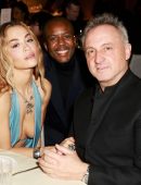Rita Ora Cleavage at ”Forces For Change” Event in London