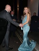 Rita Ora Cleavage at ”Forces For Change” Event in London