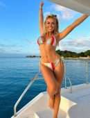 Tallia Storm Leggy and Cleavage Braless Photoshoot