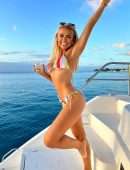 Tallia Storm Leggy and Cleavage Braless Photoshoot