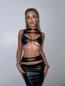 Tallia Storm Leggy and Cleavage Braless Photoshoot