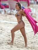 Tallia Storm in Bikini at Sandy Lane Hotel Beach in Barbados