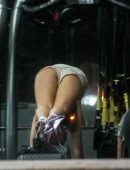Addison Rae Booty in Short Shorts at Gym in Beverly Hills