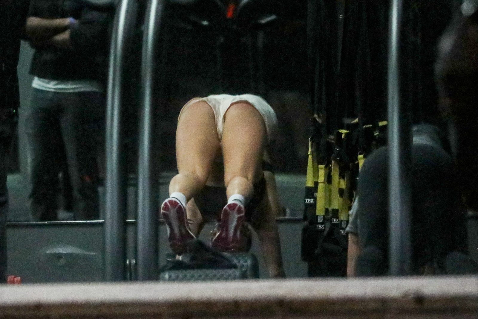 Addison Rae Booty in Short Shorts at Gym in Beverly Hills