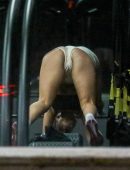 Addison Rae Booty in Short Shorts at Gym in Beverly Hills
