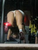 Addison Rae Booty in Short Shorts at Gym in Beverly Hills