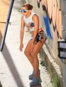 Anitta Filming a Music Video in Rio de Kaneiro