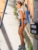 Anitta Filming a Music Video in Rio de Kaneiro