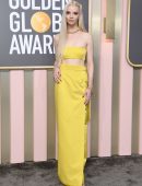 Anya Taylor-Joy at 80th Annual Golden Globe Awards in Beverly Hills