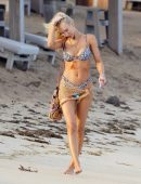 Christine Quinn Booty in a Bikini On the Beach in St Barts