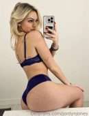 Jordyn Jones in Lingerie Selfies
