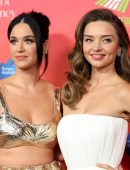 Katy Perry and Miranda Kerr looking Gorgeous at G’Day USA Arts Gala in Los Angeles