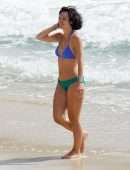 Lily Allen Candids at a Beach in St Barts