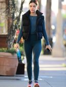 Lucy Hale Heading to Workout in Los Angeles