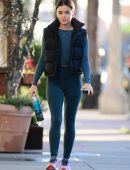 Lucy Hale Heading to Workout in Los Angeles