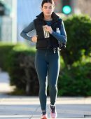 Lucy Hale Heading to Workout in Los Angeles