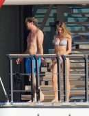 Madison Headrick in Bikini on Leonardo DiCaprio Yacht in St Barts