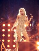 Miley Cyrus OnStage at Miley’s New Years Eve Party in Miami