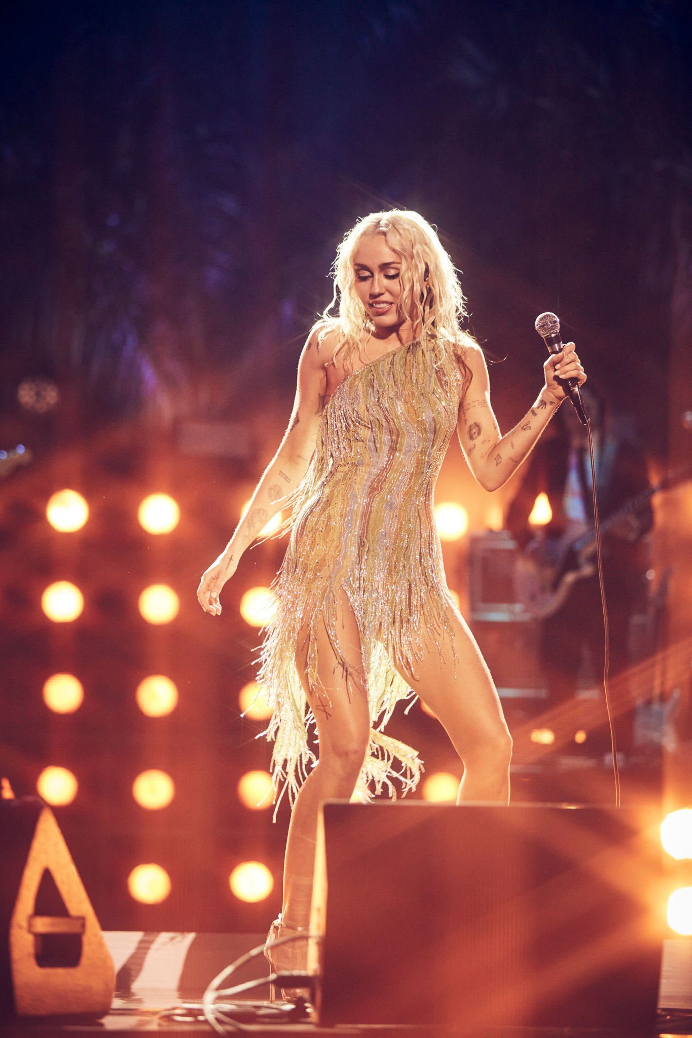 Miley Cyrus OnStage at Miley’s New Years Eve Party in Miami