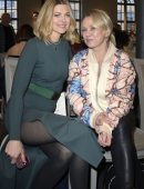 Nina Bott and Nova Meierhenrich at Marcel Ostertag's Fashion Show at the MBFW