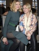 Nina Bott and Nova Meierhenrich at Marcel Ostertag's Fashion Show at the MBFW
