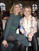Nina Bott and Nova Meierhenrich at Marcel Ostertag's Fashion Show at the MBFW