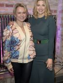 Nina Bott and Nova Meierhenrich at Marcel Ostertag's Fashion Show at the MBFW