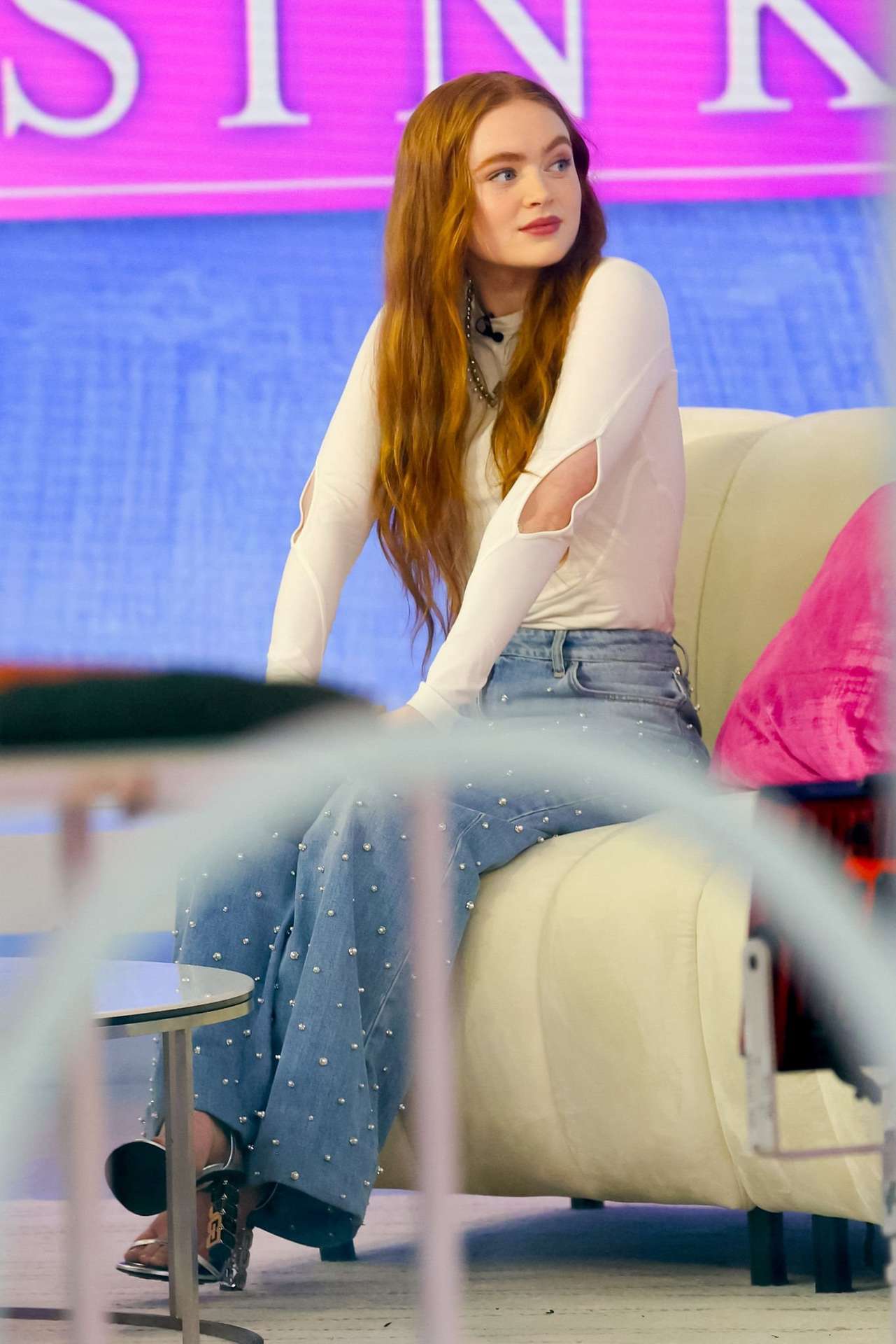 Sadie Sink Cute, on The Today Show in New York