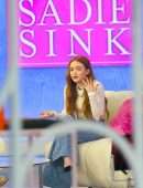 Sadie Sink Cute, on The Today Show in New York