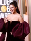 Selena Gomez at the 80th Annual Golden Globe Awards in Beverly Hills