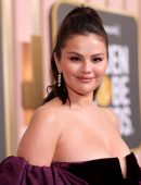 Selena Gomez at the 80th Annual Golden Globe Awards in Beverly Hills